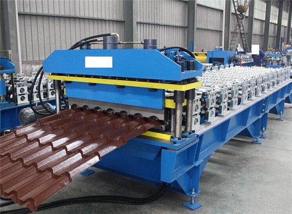 JCX color steel glazed roof forming machine