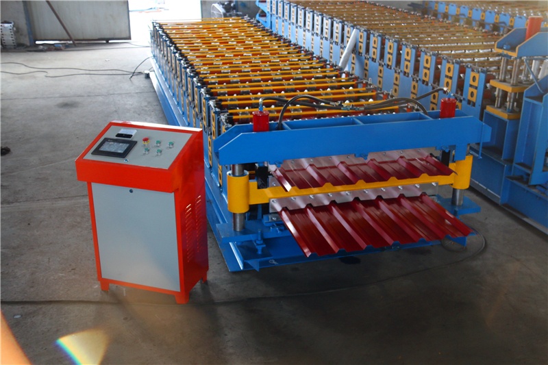 JCX 1000/1125 Double Layers Roll Forming Machine