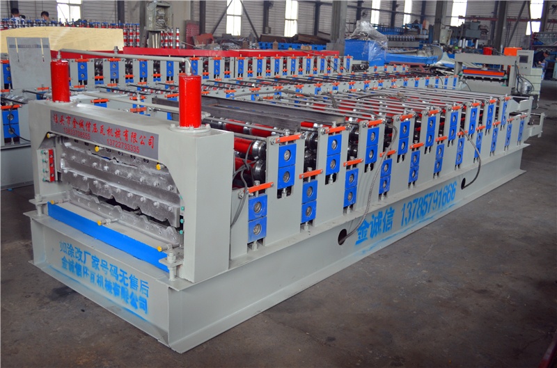 JCX 910/850 Double Layers Roll Forming Machine