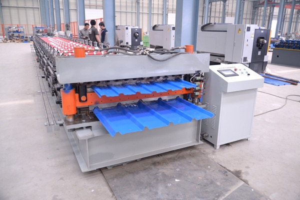 JCX 30-250-1000 /JCX 18-165-1000 Double Layer Roof Sheets Roll Forming Machine
